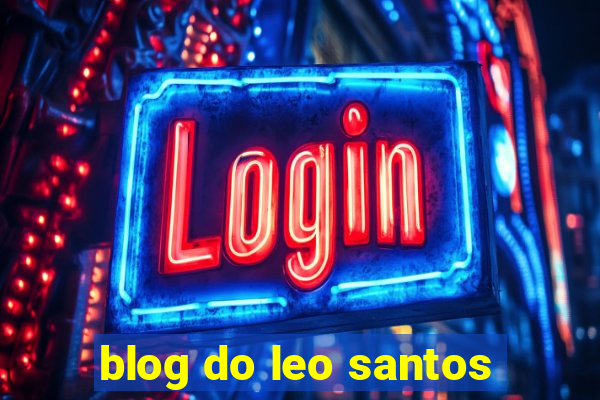 blog do leo santos